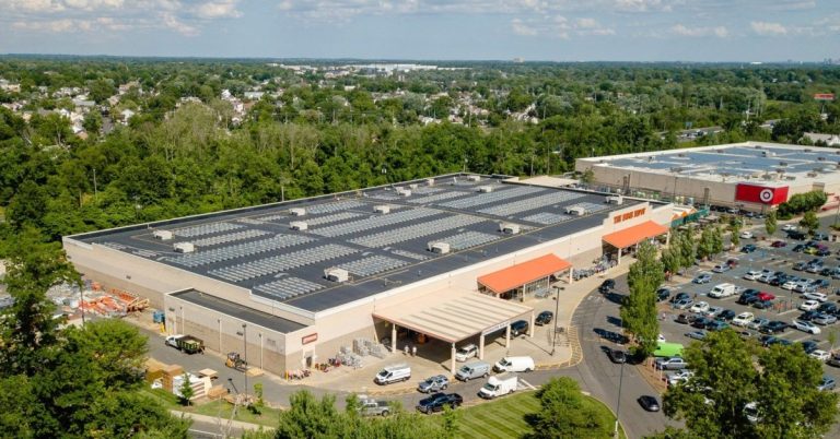 The Home Depot is putting rooftop solar on its stores